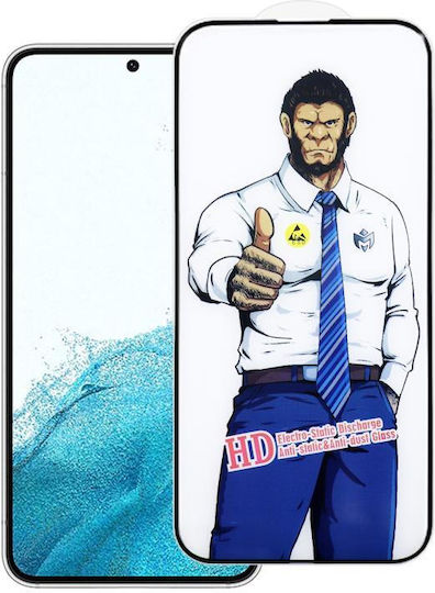Samsung Galaxy S22 5G Gorilla Explosionssicher Anti-Fingerprint Hd Gehärtete Glasfolie