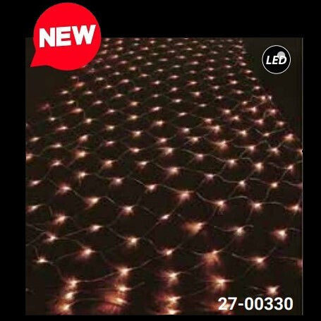 240 Светлини LED 4m. x 200бр тип Мрежа 1бр