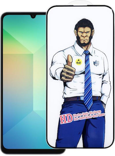 Samsung Galaxy A06 5G Gorilla Explosionssicher Anti-Fingerprint HD Gehärtete Glas Displayschutzfolie