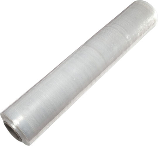 Film Elastic Manual 50 Cm 3 Kg Greutate Netă Rulou Lungime 300 M Grosime 20 Micrometri Film Transparent Pentru Împachetare Palet Cobi Smart