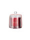 Aromatisches Kerze Glasdeckel Schwarz Rose 9×8cm