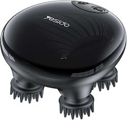 Yesido Handheld Head Massager Mg04 4 Gear Head Scratcher Electrical Muscle Stimulation 1200mah 3200rpm Black Yesido Handheld Head Massager Mg04 4 Gear Head Scratcher Electrical Muscle Stimulation 1200mah 3200rpm Black