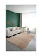 SpitiBazaar Covor Rectangular Din blană Beige