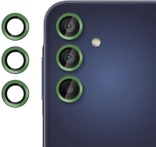 Kalebol Camera Protection Tempered Glass Green for the Samsung Galaxy A25 5G