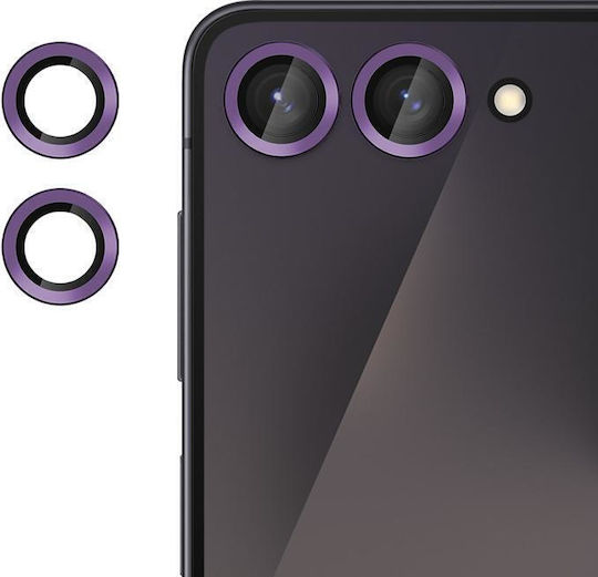 Kalebol Προστασία Κάμερας Tempered Glass Μωβ για το Samsung Galaxy Z Flip7