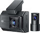 Yesido Set Cameră DVR Auto 4K Cu Ecran 2" GPS Și Cameră Video Pentru Marșarier
