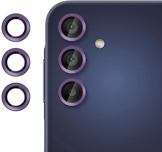 Kalebol Camera Protection Tempered Glass Purple for the Samsung Galaxy A25 5G