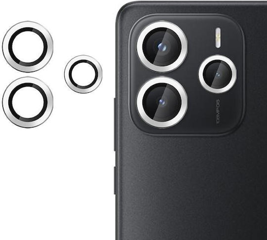 Kalebol Camera Protection Tempered Glass Silver for the Redmi Note 14 4G
