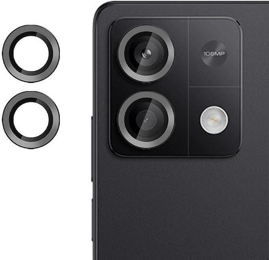 Kalebol Kameraschutz Gehärtetes Glas Black für das Redmi Note 13 5G