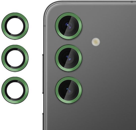 Kalebol Camera Protection Tempered Glass Green for the Samsung Galaxy S25 FE 5G