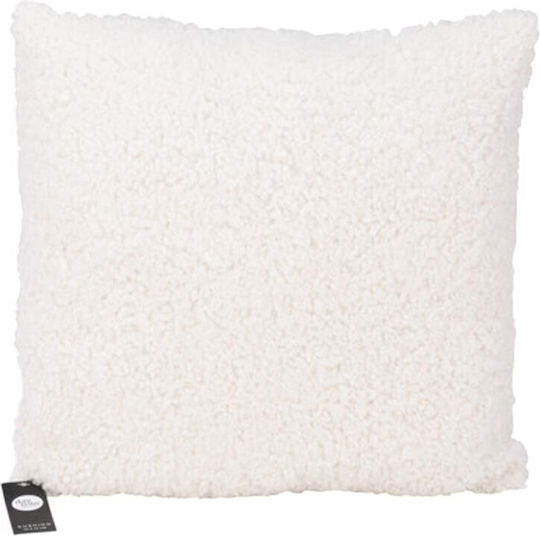 Koopman Koopman Velvet Ecru Sofa Cushion 45x45cm