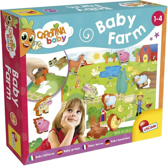 Puzzle pentru Copii pentru 1+ Ani 18buc Lisciani Giochi