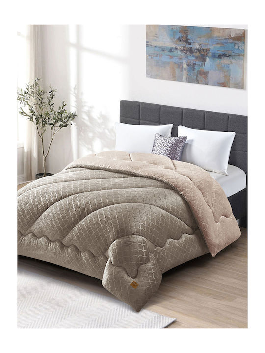 Madi Duvet Cover Single 160x220cm Lunora Cream 220 GSMGsm