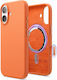Elago Umschlag Rückseite Silikon Orange (iPhone...