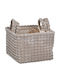 Koopman Storage Basket Fabric Beige 2pcs