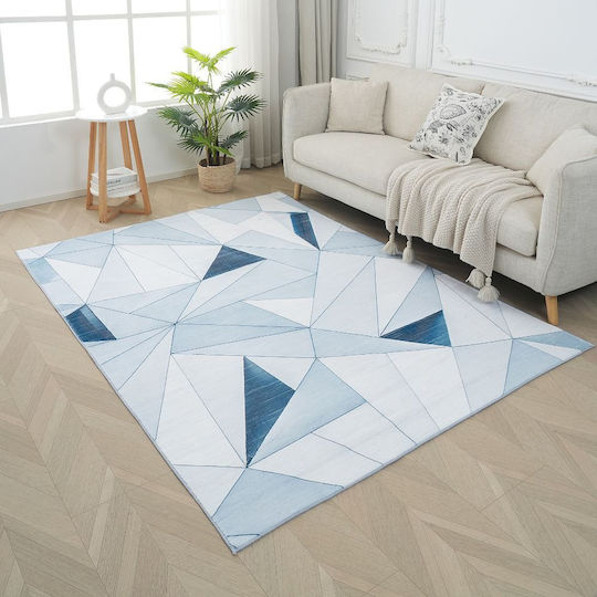 Homeone London Modern Velvet Bedroom Rugs Set 3pcs