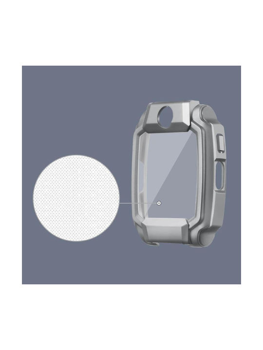 Watch Plastic Case in Silver color for Imoo Watch Phone Z11