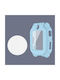 Watch Plastic Case in Blue color for Imoo Watch Phone Z6, Z6A, Z6 Pro
