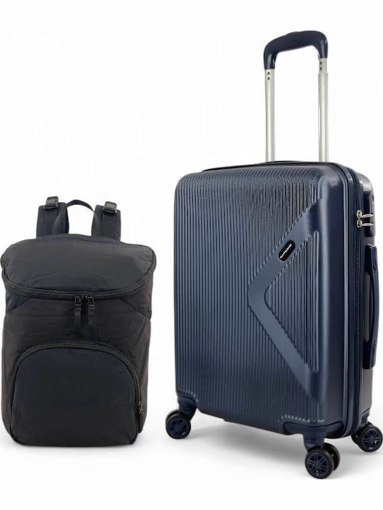 Playful Bags Travel Suitcases Hard Blue with 4 ...