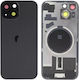 Batterieabdeckung Battery Door Camera Lens Magsafe Schwarz für iPhone 15
