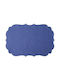 La Gallina Matta Fabric Placemat Blue 48x40cm