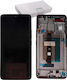 Xiaomi Screen with Touch Mechanism and Frame for Xiaomi Poco F6 (Black)