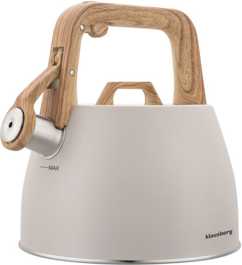 Klausberg Βραστήρας Ανοξείδωτος Γκρι 2500ml