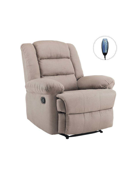 Julia Armchair Relax Massage with Footstool Bro...