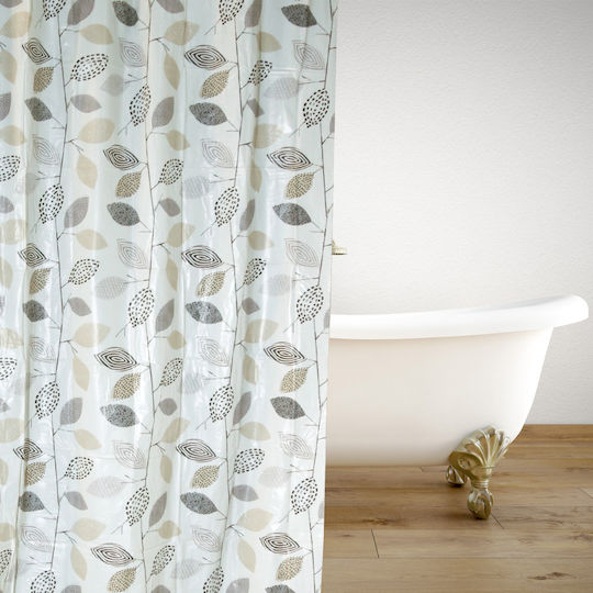 San Lorentzo Duschvorhang 180x180cm Calm Brown