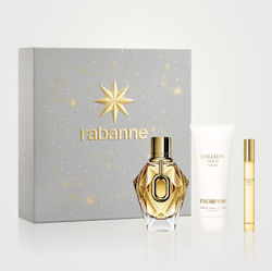 Rabanne Million Gold Women's Set with Body Lotion 3pcs