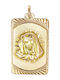 Kiriakos Gofas Kids Pendant Identity in 14K Gold