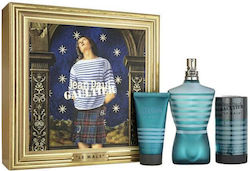 Jean Paul Gaultier Le Male Ανδρικό Σετ με Eau de Toilette 3τμχ