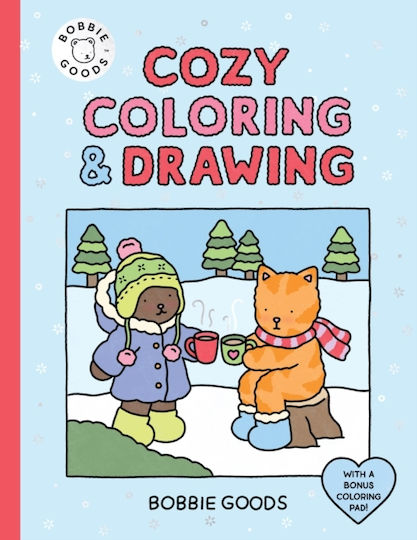 Bobbie Goods Cozy Coloring & Drawing Un Bonus Pad De Colorat Walter Foster Publishing