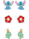 Kritsimis Lilo Stitch Hypoallergenic Kids Earrings Studs