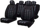 Smartic Car Seat Back Set 11pcs Black