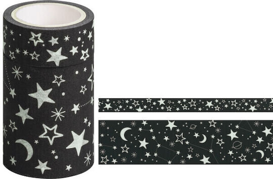 Decorative Paper Tape Glows In The Dark Sky