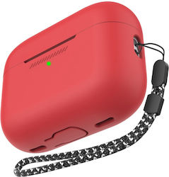 AHAstyle Калъф в Червен цвят за Apple AirPods Pro 2