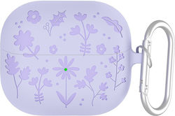Case Silicone in Purple color for Galaxy Buds3