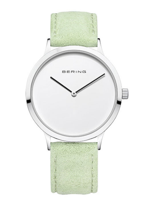 Bering Time Γυναικείο Ρολόι 39mm Μπαταρίας με Π...