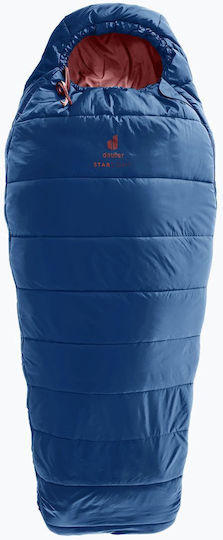 Deuter Sleeping Bag Μονό 2 Εποχών Nightblue/redwood