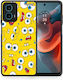 Popart Schwamm Motorola G34 5G Handyhülle