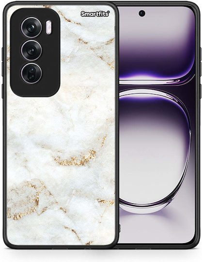Husă Oppo Reno12 Pro Marmură Aurie Albă