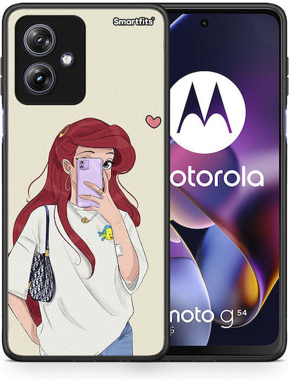 Walking Mermaid Motorola Moto G54 Husa