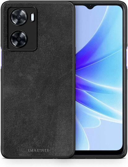 Farbe Schwarz Schiefer Oppo A57s A77s A77 Handyhülle