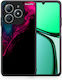 Watercolor Pink Black Realme C61 Case