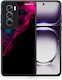 Watercolor Pink Black Oppo Reno12 Pro Case