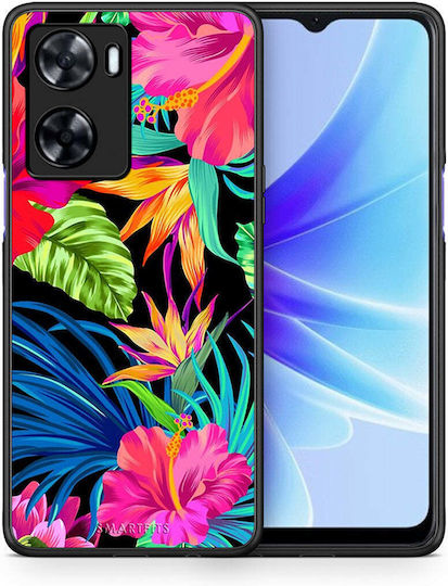 Tropical Flowers Oppo A57s A77s A77 Θήκη