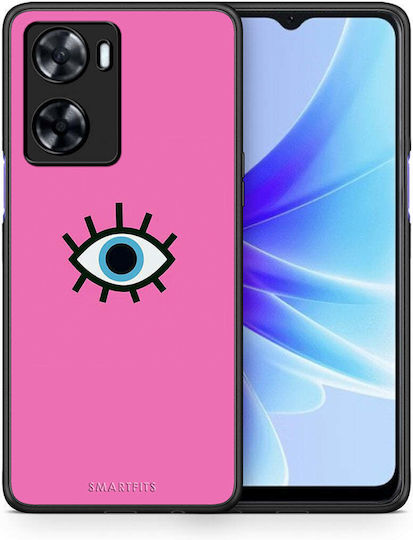 Blaue Augen Fuchsie Oppo A57s A77s A77 Handyhülle