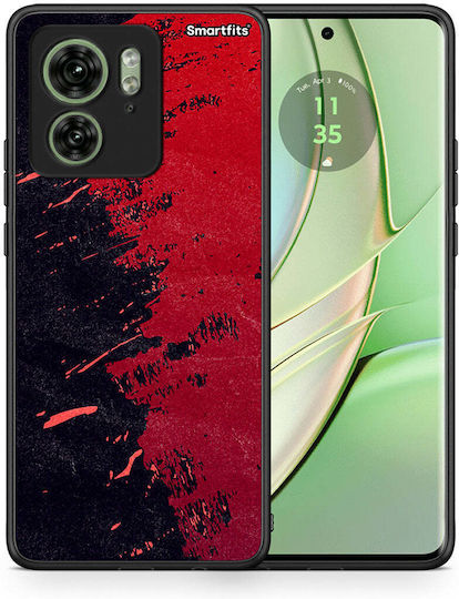 Red Paint Motorola Edge 40 5g Θήκη