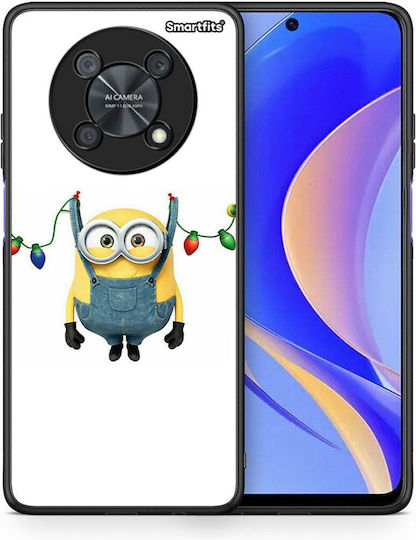 Husă Huawei Nova Y90 Lumini Minion de Crăciun